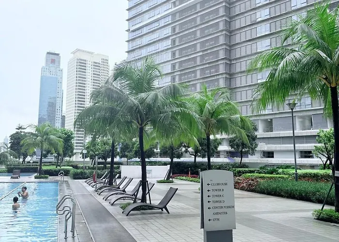 42nd Floor 2br With Amazing Views, Single Beds & 7 Pools Appartamento *